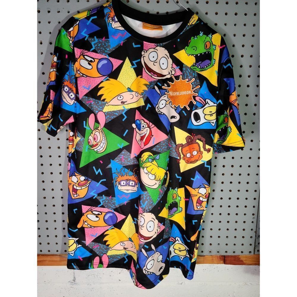 nickelodeon all over 90s shirt